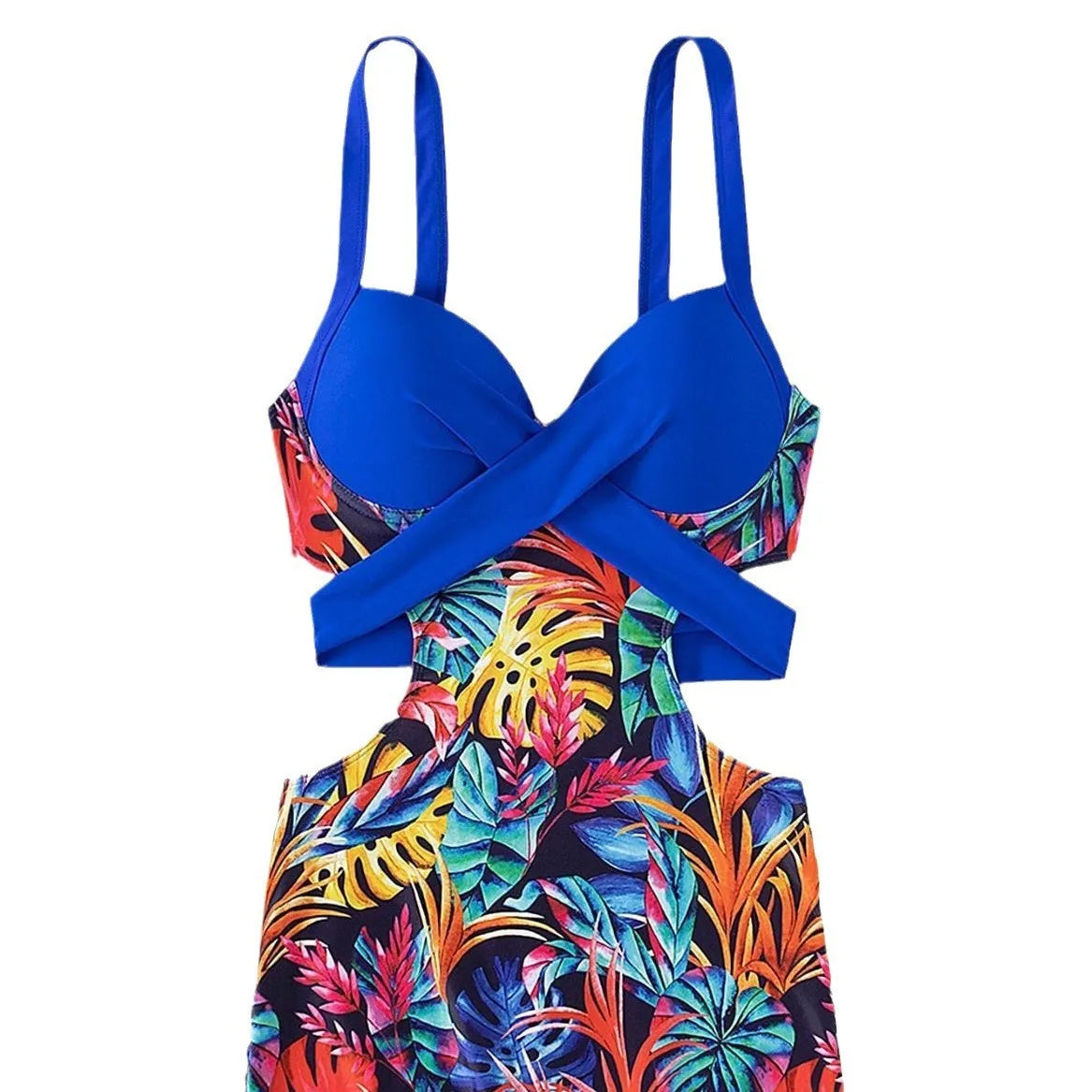 Women's Sexy Lingerie Swimsuit Backless Swimwear Cross Front Open Back Bathing Suit Tie Back Swimsuit Underwear Women Two