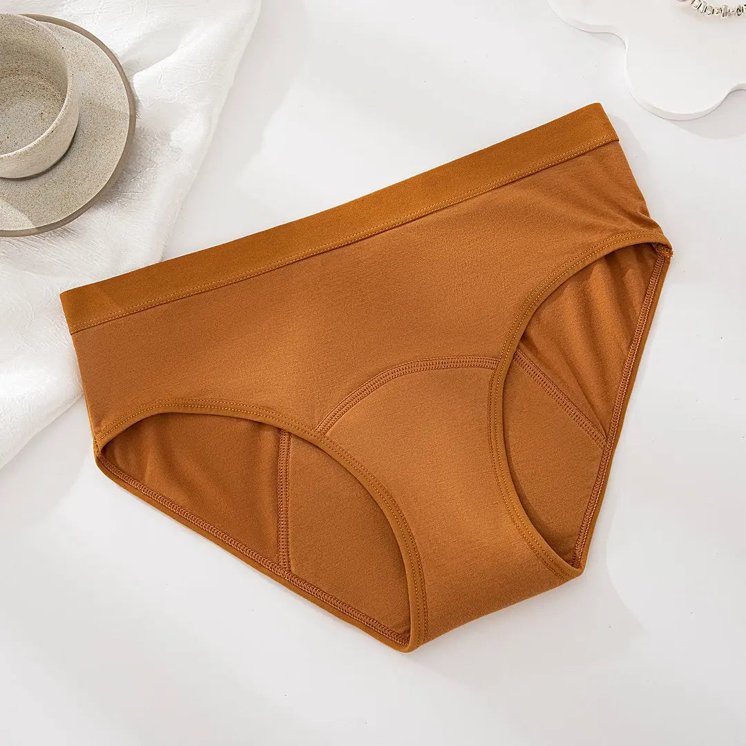 1/4PCS Women Period Panties Heavy Flow Leakproof Underwear Cotton Postpartum Menstrual Physiological Panty Teens Briefs S-3XL