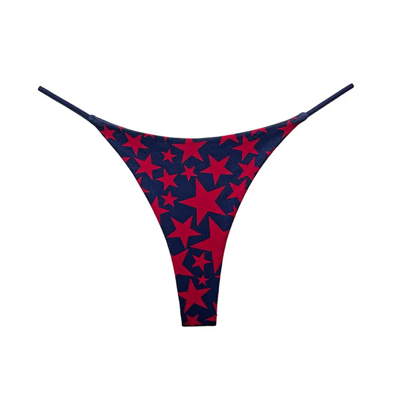 Low Waist Cotton Thong Women Panties Sexy Briefs T-back Bikini Underwear Seamless G String Sports Female Lingerie Size S-XXL