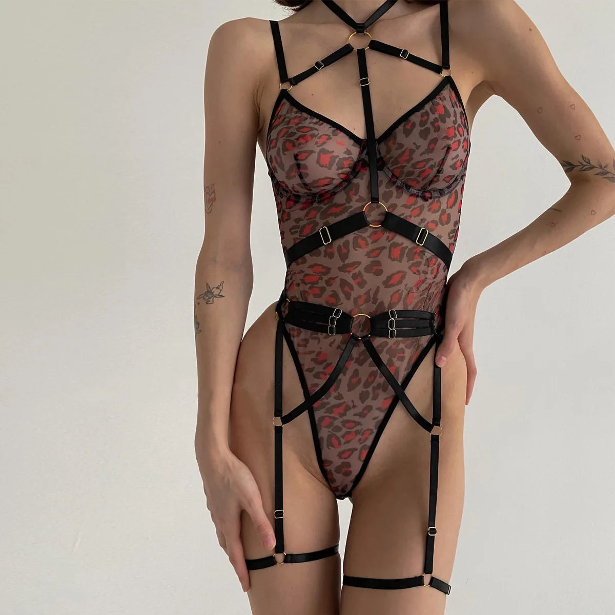 Sexy Lingerie for Women Bodysuit Nightdress Hot  Sexy Underwear Teddy Mini Skirt Costume