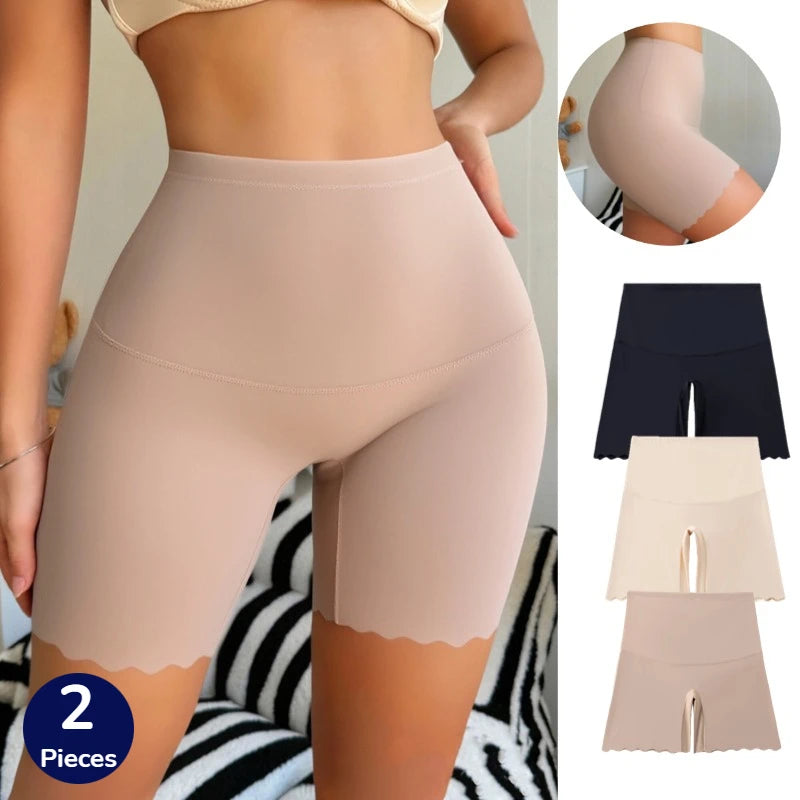 TrowBridge 2PCS Women's Shaper panties High-Waist Seamless Shapewear Female Tummy Extra Firm Lingerie Shape Body Boyshorts Sale