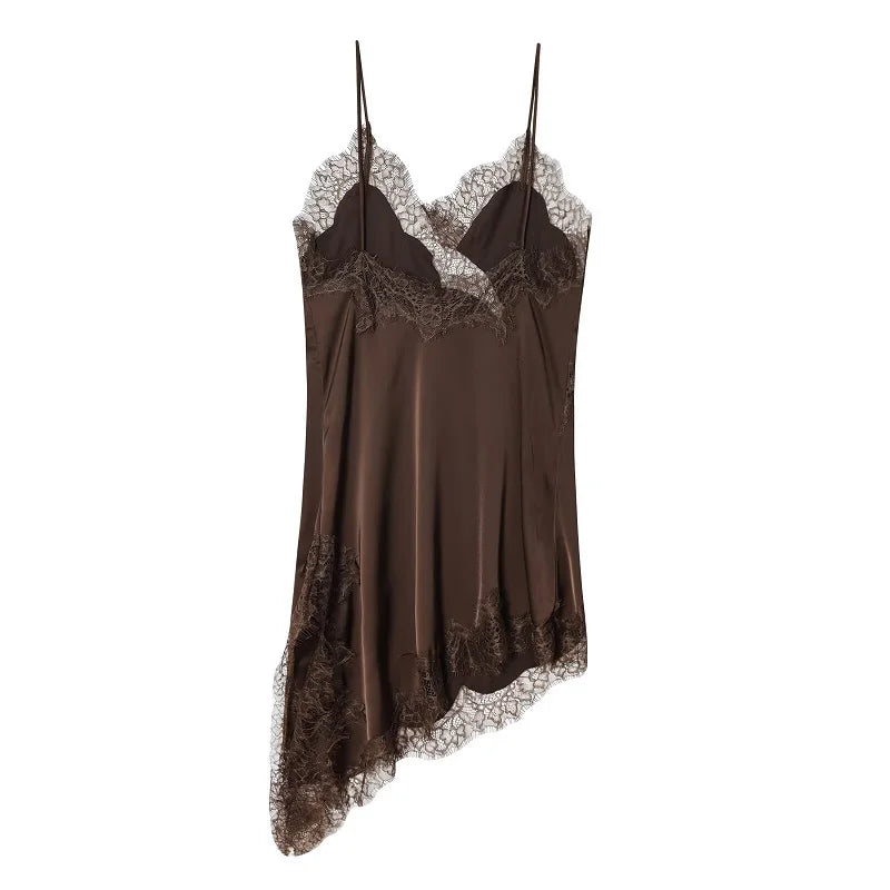 Classic Satin Mini Dress