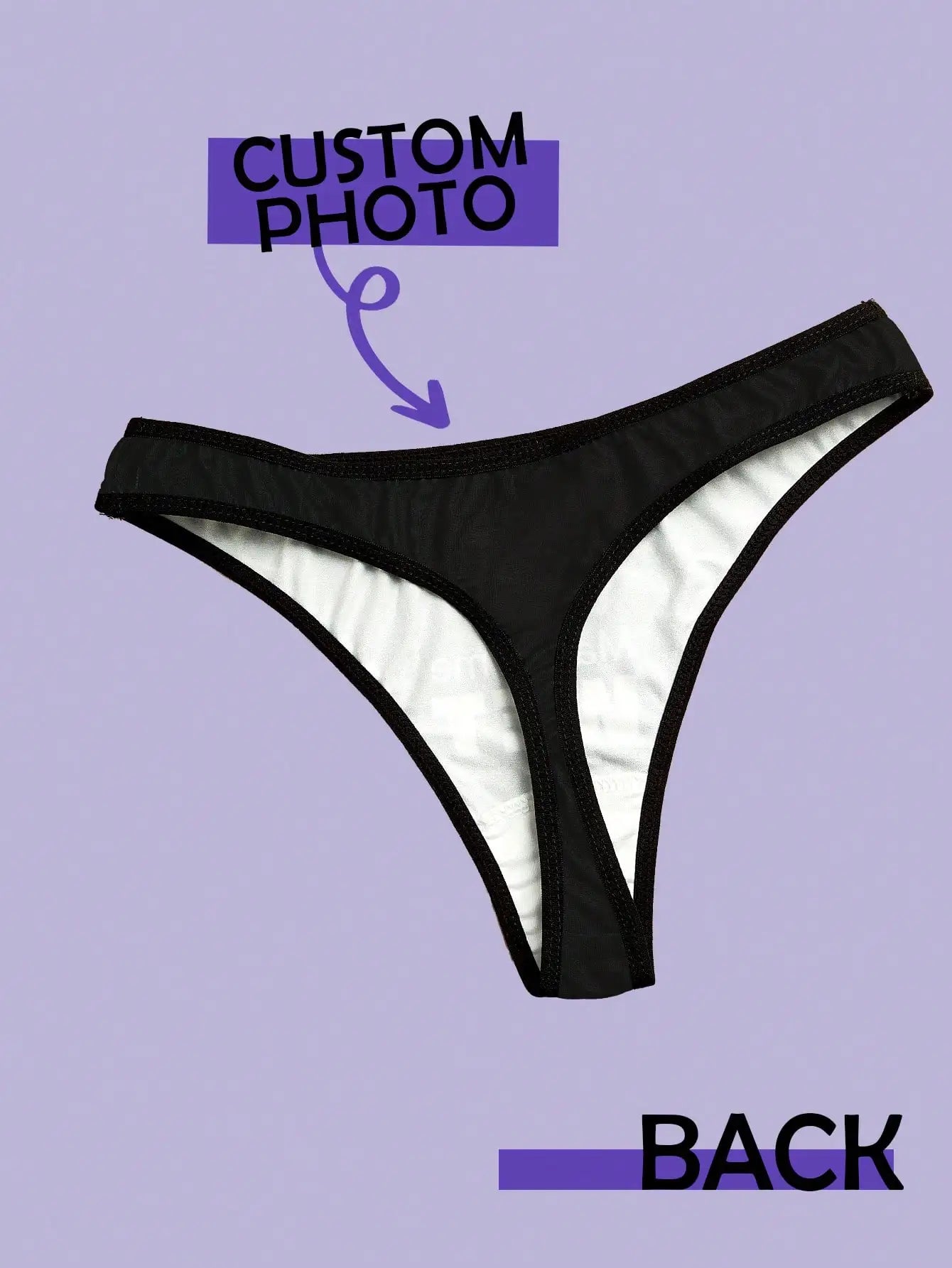 Custom Face Thong For Woman Custom Briefs Personalized Thong Personalized Underwear With Face Custom Valentines Day Thong