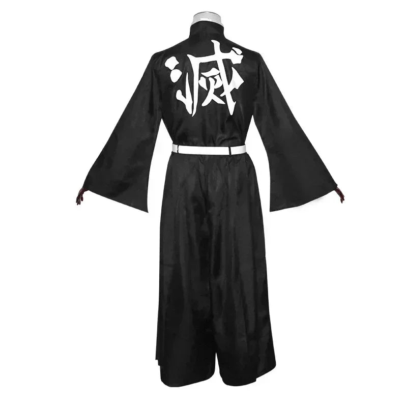 Anime Character Tokito Muichiro Cosplay Costume Uniform Wig Adult & Kids Halloween Outfit