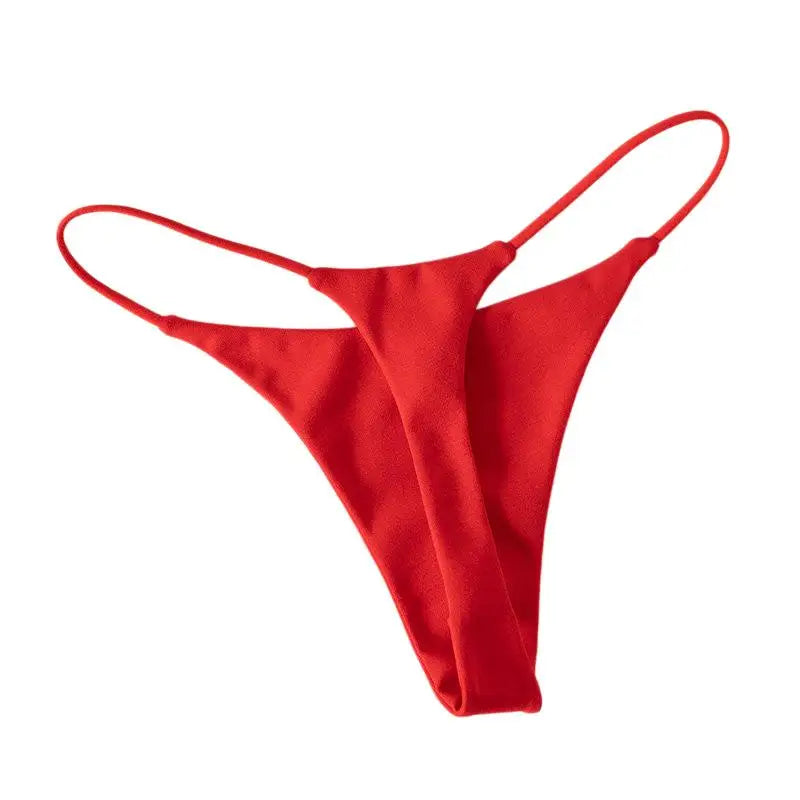 Low Waist Cotton Thong Women Panties Sexy Briefs T-back Bikini Underwear Seamless G String Sports Female Lingerie Size S-XXL