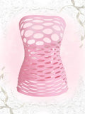 Sexy Super Elastic Hollow Out Lingerie Top For Women