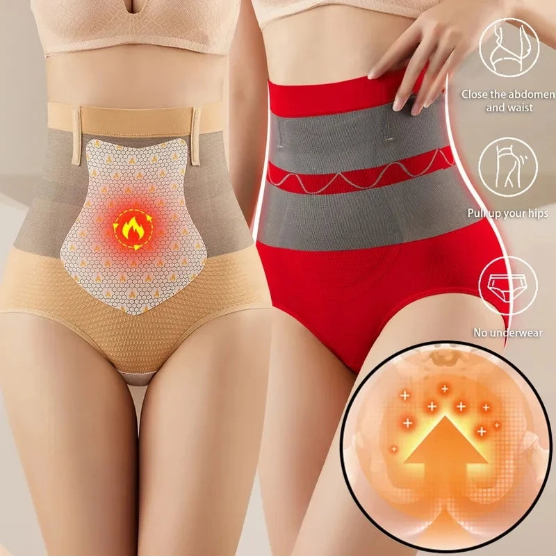 Aishang High Waist Seamless Butt Lifter Panties Flat Belly Shaping Briefs Women Comfortable Abdomen Control Slimming Underwear