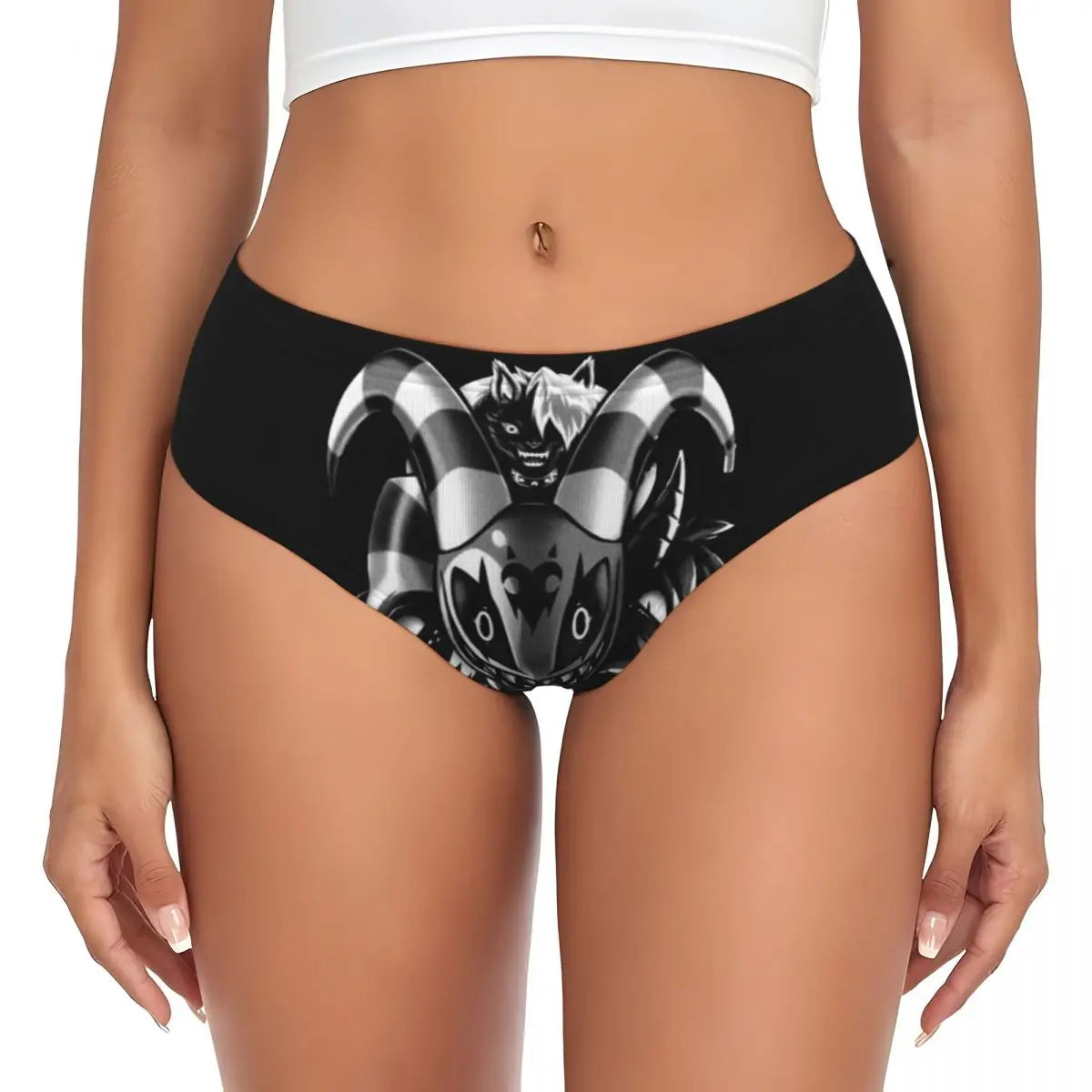 Custom Loona Do Not Care Did Not Ask Brief Panties Women Breathable Helluva Boss Underwear Valentine's Day Gift Underpants
