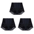 WarmSteps 3PCS Women's Shaper Panties High-Waist Lace Sexy Lingerie Abdominal Tightener Female Briefs Fishbone Waist SlimmingHot
