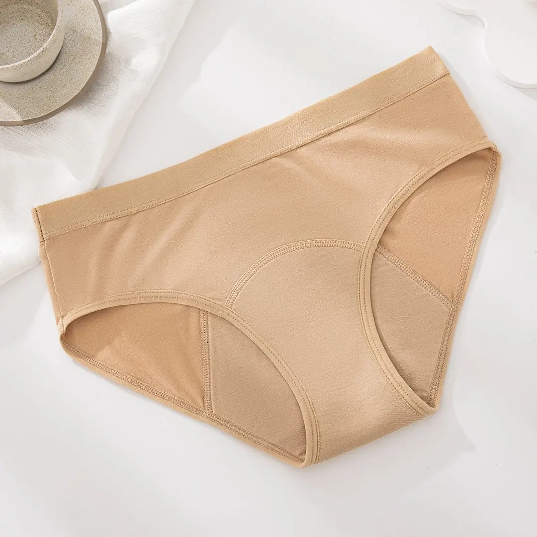 1/4PCS Women Period Panties Heavy Flow Leakproof Underwear Cotton Postpartum Menstrual Physiological Panty Teens Briefs S-3XL