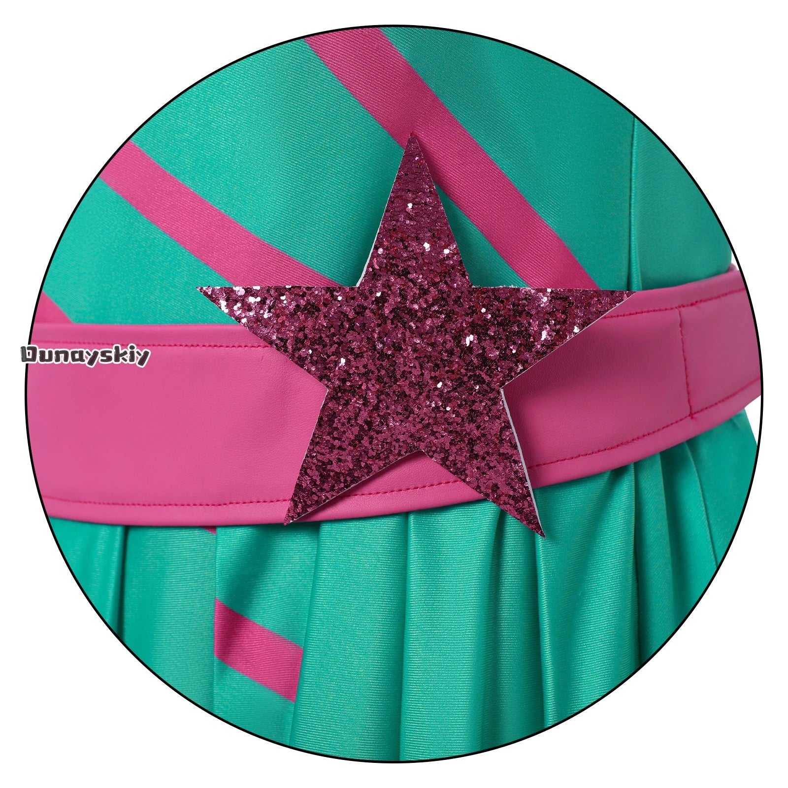 Anime Stella Cosplay Costume Fairy Party Green Bandeau Dress Women's Dresses Halloween Roleplay Wig Shoe Outfit Disguise Suits