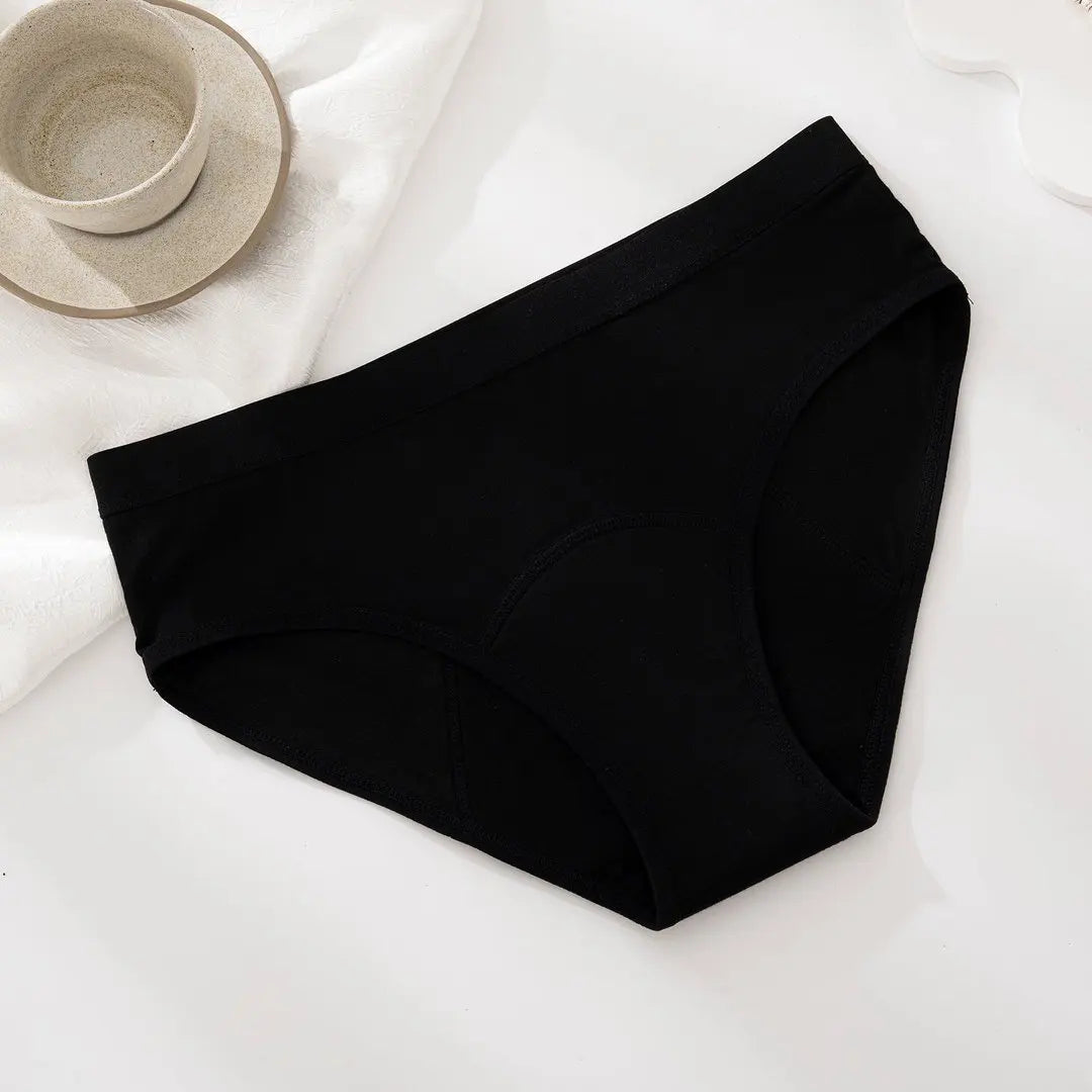 1/4PCS Women Period Panties Heavy Flow Leakproof Underwear Cotton Postpartum Menstrual Physiological Panty Teens Briefs S-3XL
