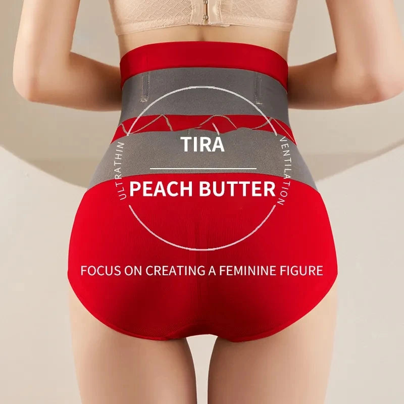 Aishang High Waist Seamless Butt Lifter Panties Flat Belly Shaping Briefs Women Comfortable Abdomen Control Slimming Underwear