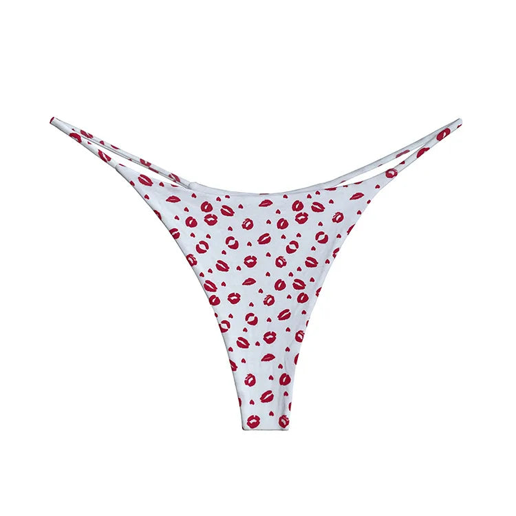 Low Waist Cotton Thong Women Panties Sexy Briefs T-back Bikini Underwear Seamless G String Sports Female Lingerie Size S-XXL