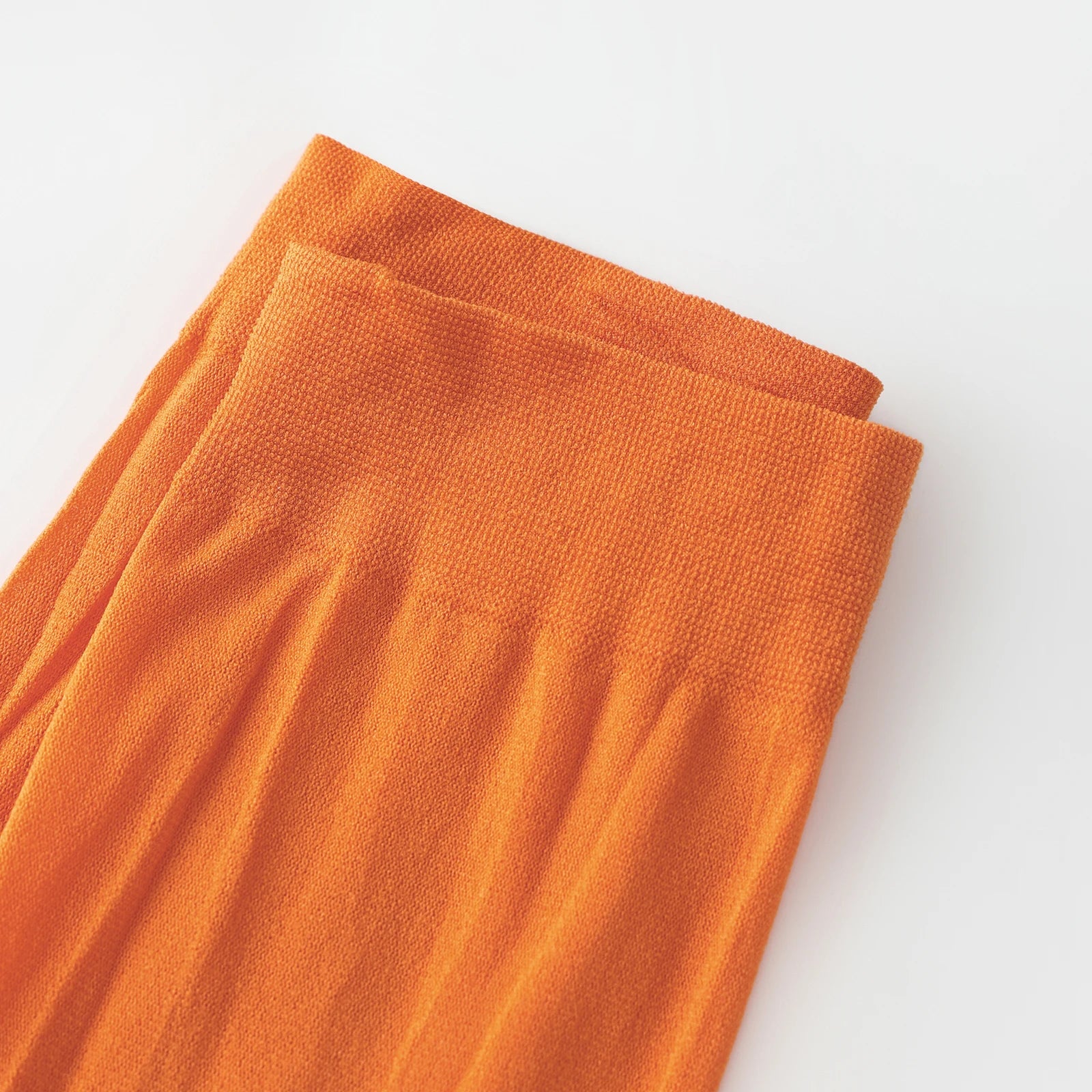 Halloween Velma Costume For Women Orange Long Sleeve Crop Top And Pleated Mini Skirt With Stocking