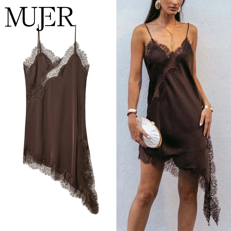 Classic Satin Mini Dress