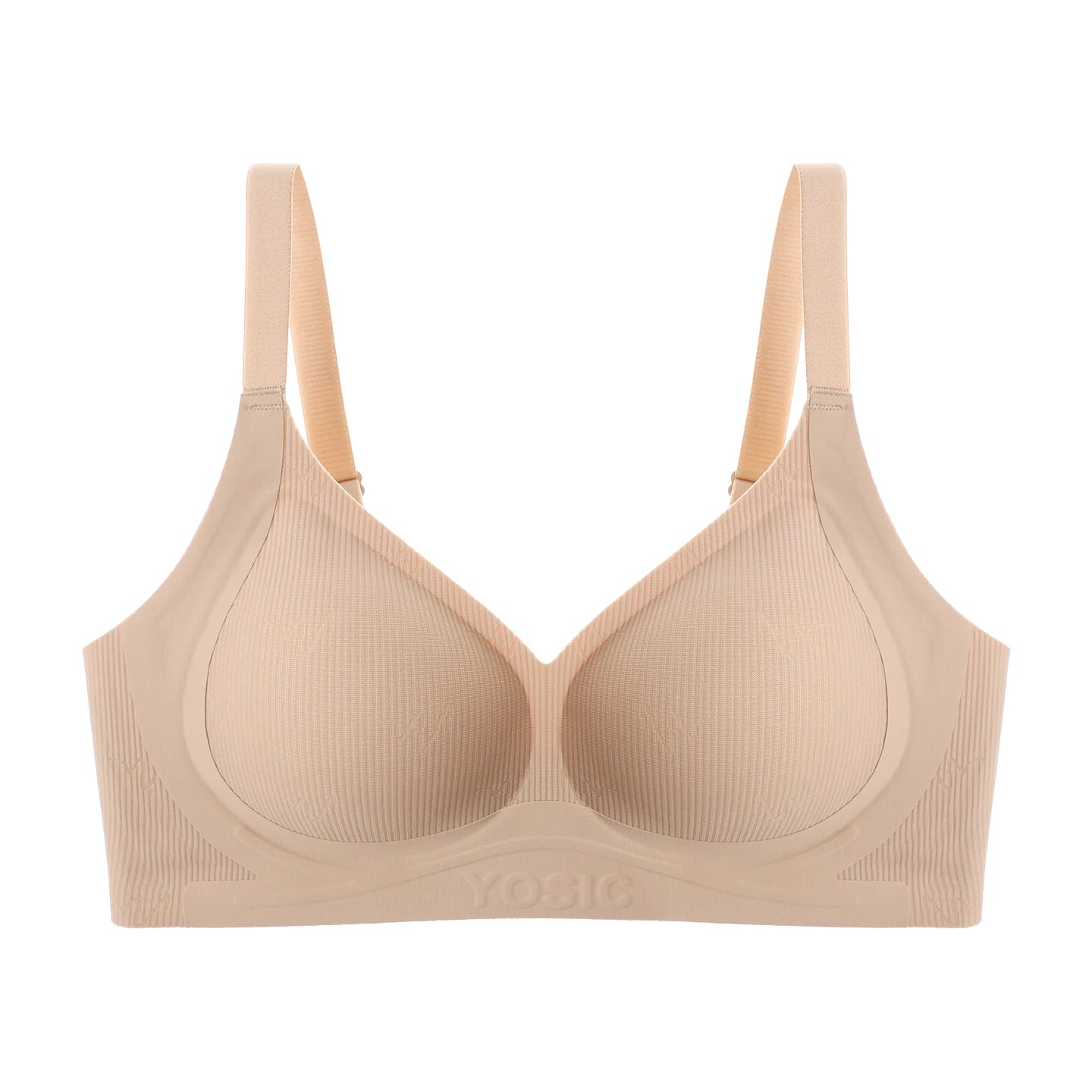 Women's Wireless Seamless Bra for Small Bust, Soft Support Lift Push-Up, Side Shaping Anti-Sagging Lingerie
