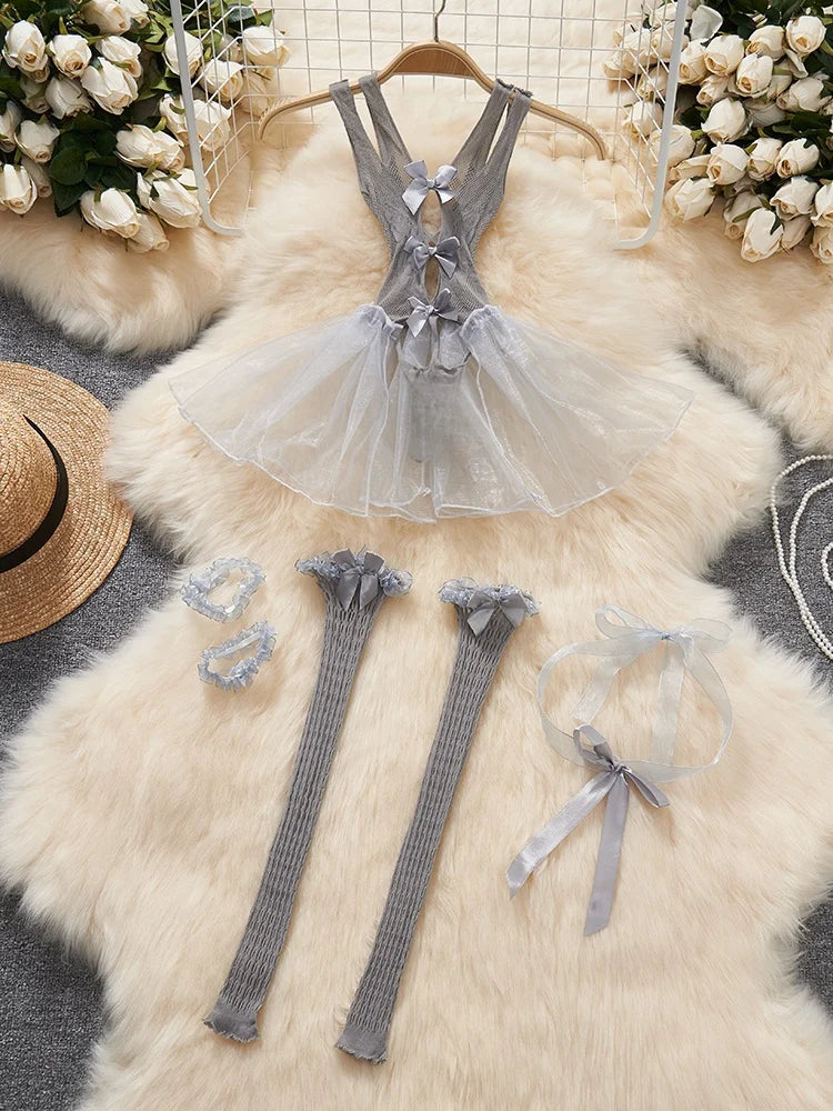 Women Hotsweet V-neck Leopard Slim Vintage Straps Bodysuits Chic Lace Slim Jumpsuits Comfortable Fashion Underwear