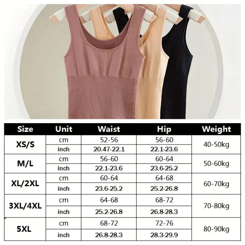 2pcs Body Shapewear For Women Seamless Solid Shaping Full Bodysuit Crew Neck Tummy Control Breathable Body Shaper Underwear