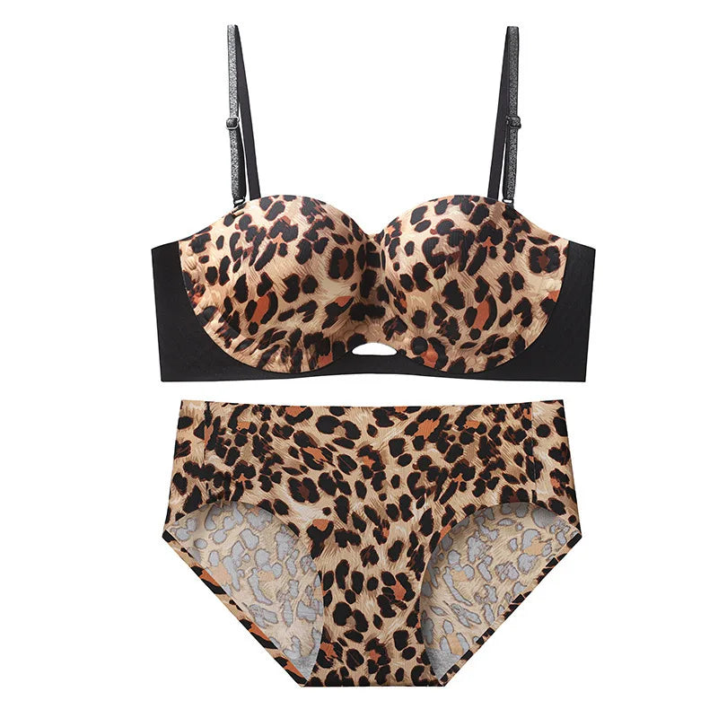 KUCLUT  Invisible Strapless Bra Soft Support Foundation Liquid Lingerie Anti-Slip Gathered Push-Up Comfortable Underwear