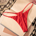Low Waist Cotton Thong Women Panties Sexy Briefs T-back Bikini Underwear Seamless G String Sports Female Lingerie Size S-XXL