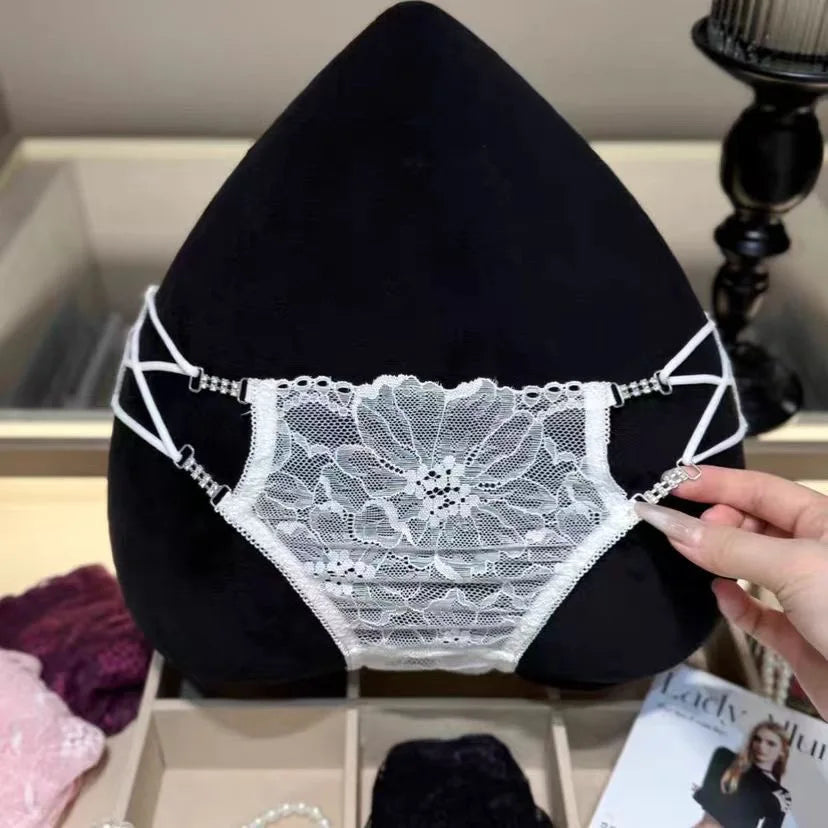 【1pcs】sexy lingeries women pearl hollow underwear daring lingerie for women sexy clothes for women lingerie romantic  belt