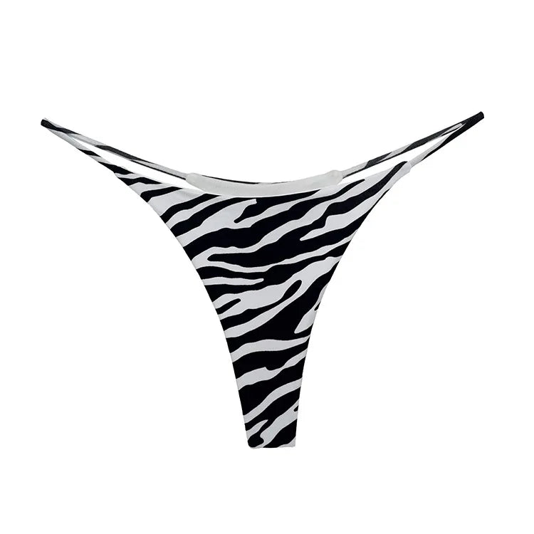 Low Waist Cotton Thong Women Panties Sexy Briefs T-back Bikini Underwear Seamless G String Sports Female Lingerie Size S-XXL