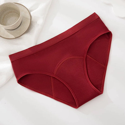 1/4PCS Women Period Panties Heavy Flow Leakproof Underwear Cotton Postpartum Menstrual Physiological Panty Teens Briefs S-3XL
