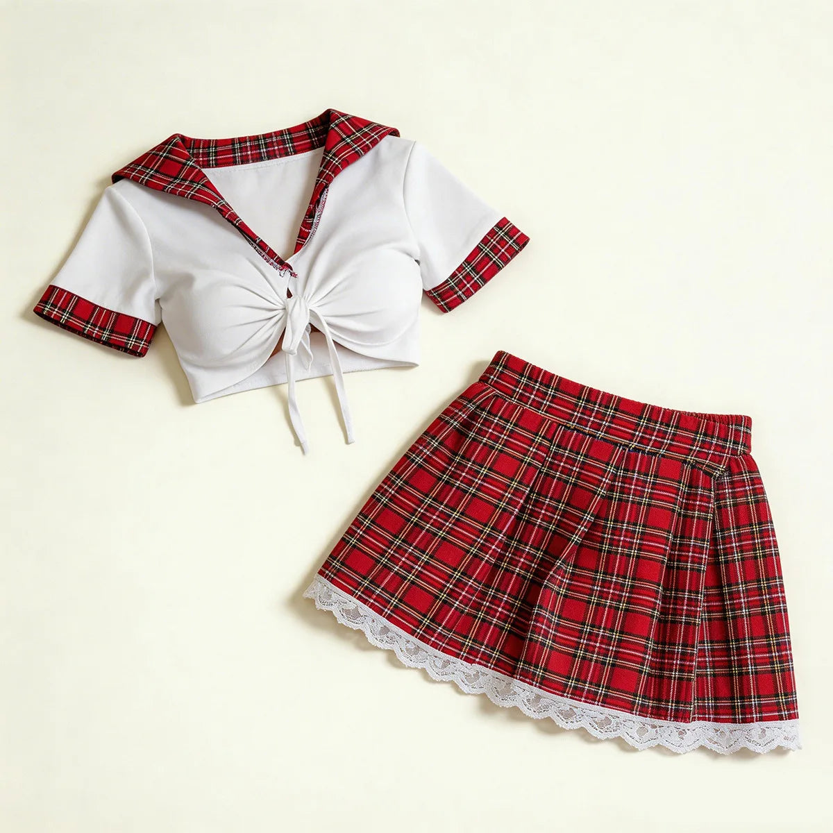 Red Sexy Lingerie Woman Porno Underwear Sexy Dress Student Cosplay Uniform Women Lingerie Erotic Underwear Babydoll Costume