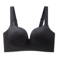 Women‘s Full Bust Seamless Bra Wireless Lingerie Breathable & Smooth Small Thin Gathering Push Up Lift Support Plus Size 34-44